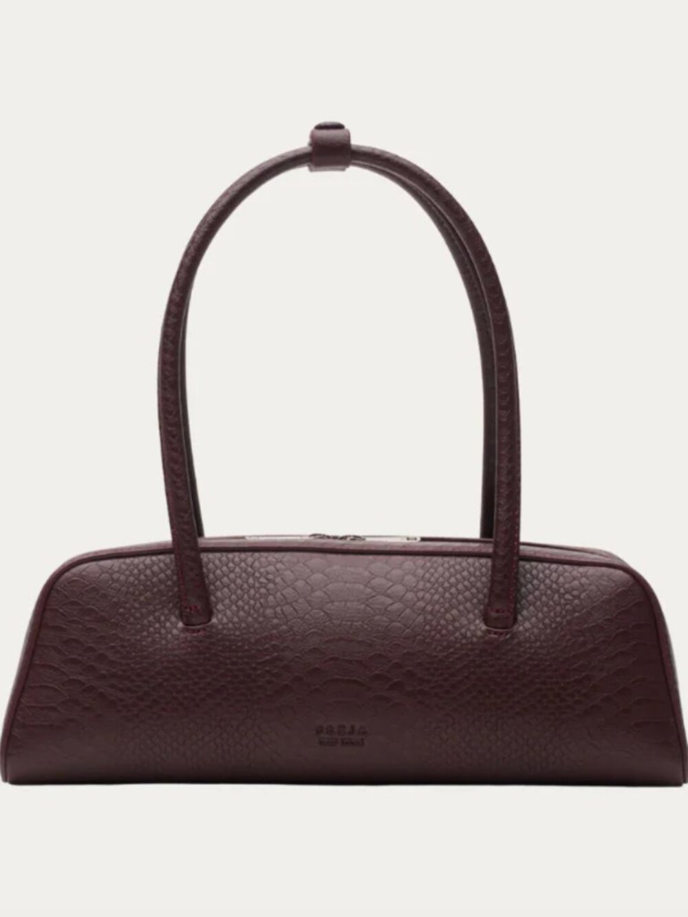 Freja New York Mercer Bag in Berry Croc - Never Used, With Dustbag!